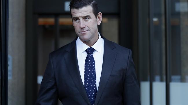 Ben Roberts-Smith outside court. Picture: NCA NewsWire / Nikki Short