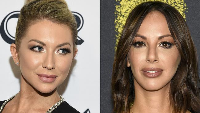 Stassi Schroeder (left) and Kristen Doute, both fired from Vanderpump Rules. Picture: AP Photo