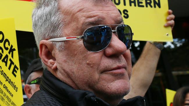 Rock singer Jimmy Barnes is one of the more high profile Southern Highlands locals in protest of the project.