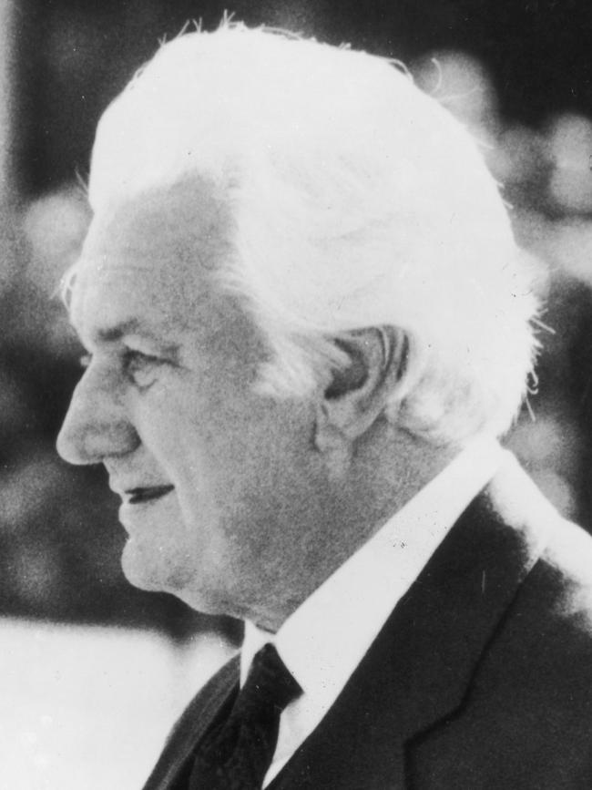 Sir John Kerr in 1977. Picture: Getty Images