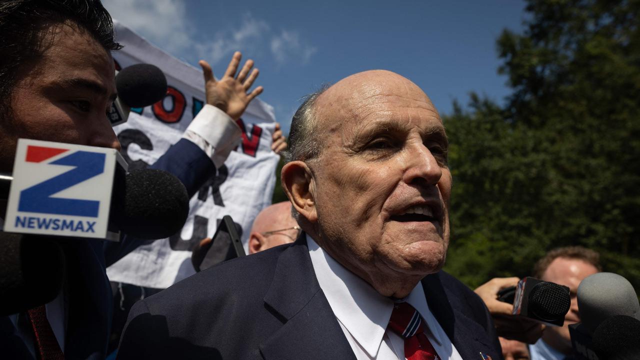 Rudy Giuliani Booked In Georgia On Charges He Conspired To Keep Donald ...