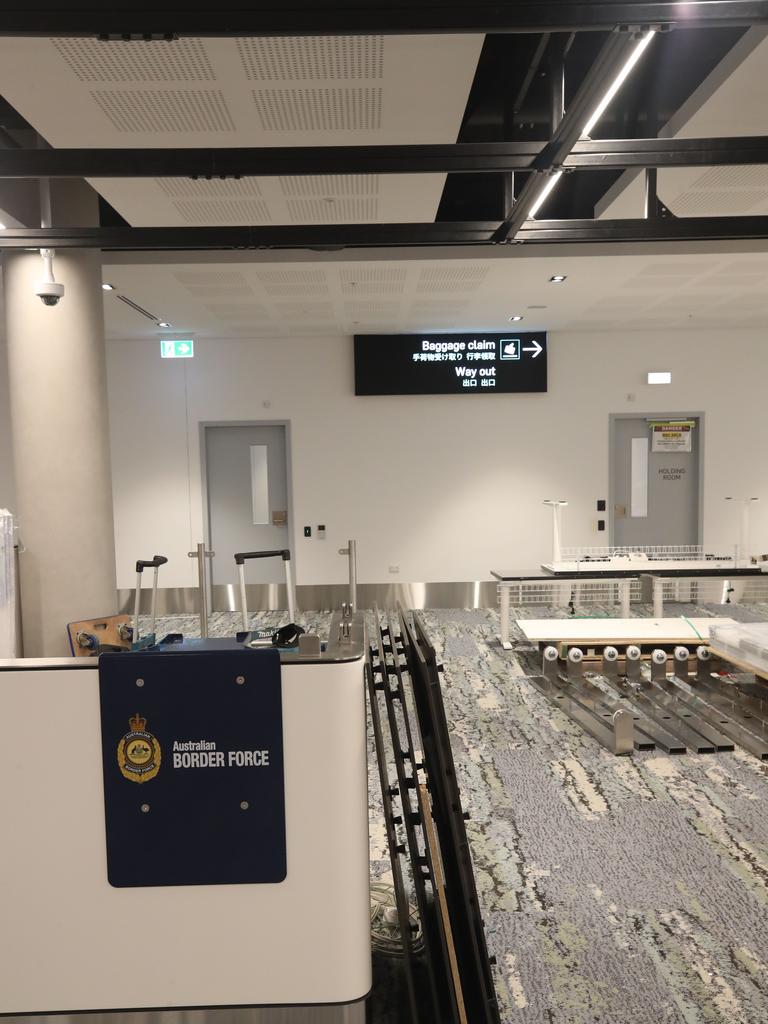 Inside Gold Coast Airport's new $500m terminal expansion. Picture Glenn Hampson.