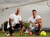 L to R, Robby Mansour and Alex Cauchi pictured at Greystanes today to promote the 