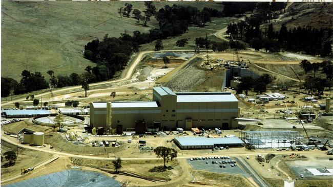 Newcrest Mining Cadia Hill gold mine treatment plant in Orange, NSW.