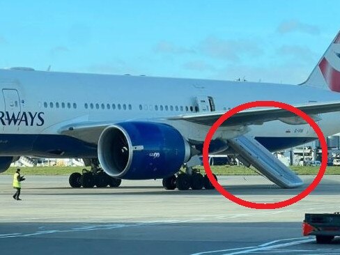 A British Airways flight attendant on his first day mistakenly activated the emergency slide as the jet taxied — costing the airline around $90,000.