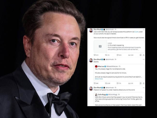 Elon Musk reacts to Brazil's X ban