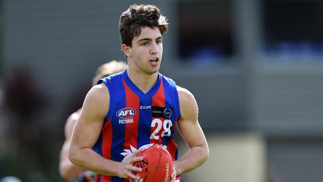 Josh Daicos has been named to play in the Under 18s All-Star match. Picture: Steve Tanner