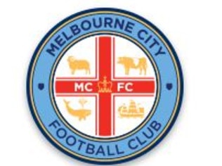 Melb City soccer club's logo borrowed from the city council