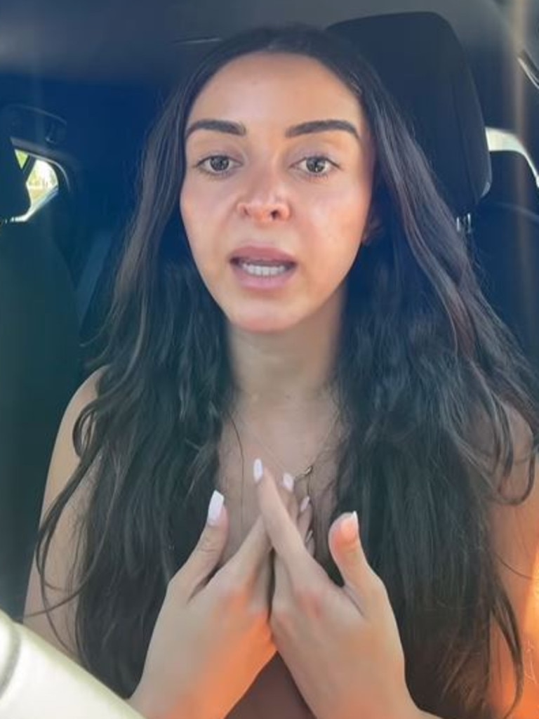 The influencer posted a video on Monday where she said she’d had “time to reflect” after facing “online bullying” through her comments and direct messages. Picture: Instagram/@veronicab_