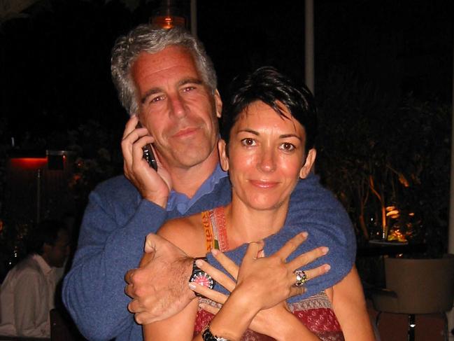 Jeffrey Epstein, with Ghislaine Maxwell, killed himself in a New York prison while awaiting trial. Picture: AFP