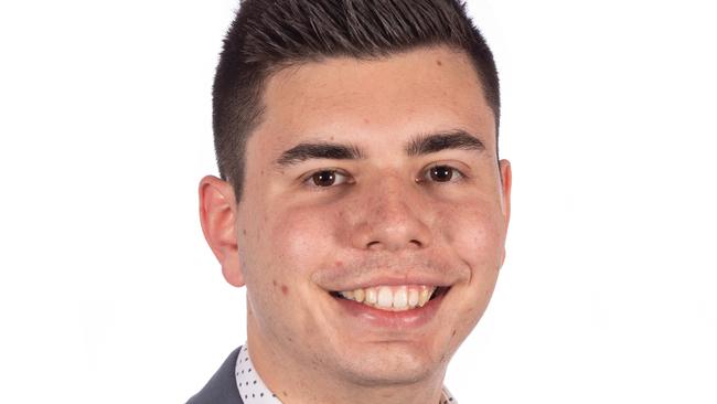 A UniSA law student and a Labor Party member, Isaac Solomon hopes to practice law in the future. Picture: Supplied