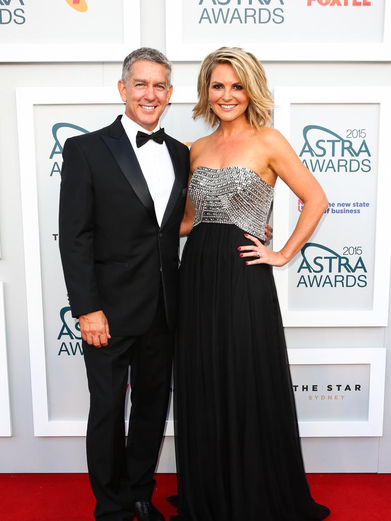 The Nine Network's Cameron Williams and Georgie Gardner. AAP Image/Gaye Gerard.