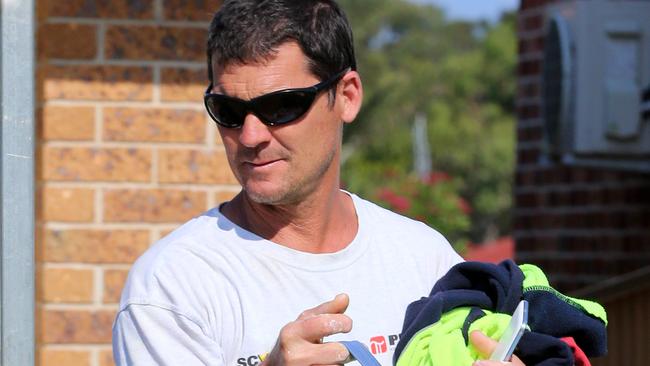 Port Macquarie plasterer Steve Willdern heard the horrific screams for help and came to help Ms Jay. Picture: Nathan Edwards