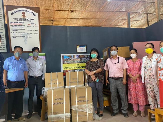 Anchal Goel and her team shipping of crucial supplies