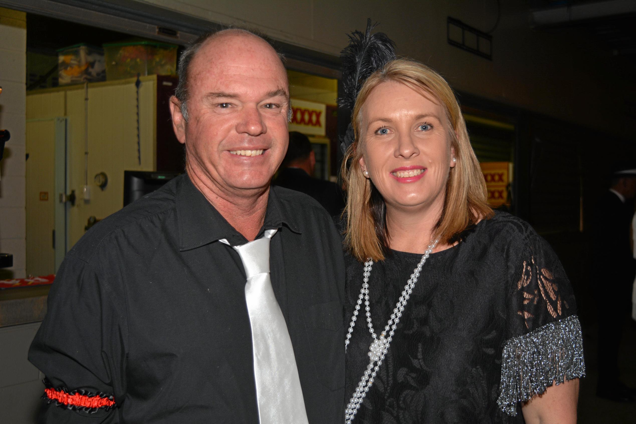 Gatton, Gatsby Fundraiser for Brooke Kirkwood, Murray and Lisa Johnston. Picture: Meg Bolton