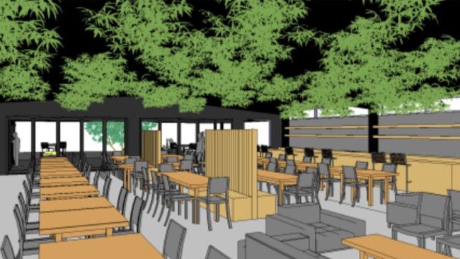 Designs for Easy Tiger cinema St Helens Stage 2, featuring two new restaurants, a coffee hutch, and microbrewery. Picture: Jennifer Binns/ Break O'Day Council