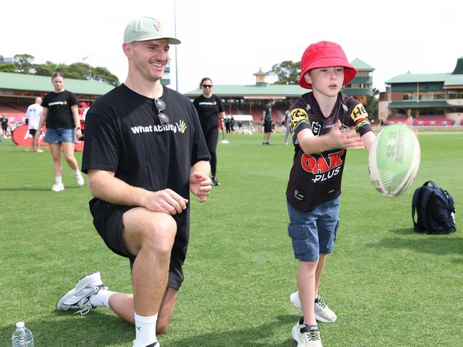 Panthers player Luke Garner believes Penrith’s injured stars will be ready for round 1. Picture: Rohan Kelly