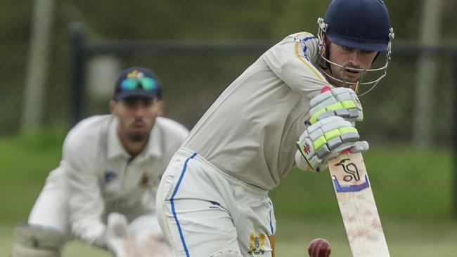 Luke Heath at the creases for Ormond. Picture: Valeriu. Campan