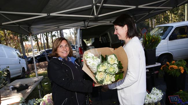 Jonima Flowers, based in Yanderra, NSW, is one of the businesses chosen for the group. Picture: AAP Image / Carmela Roche