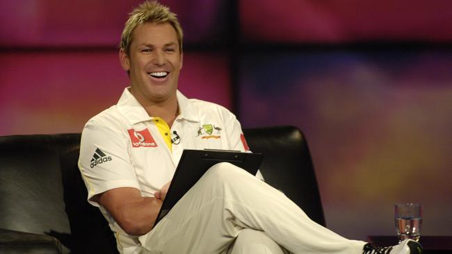 Warne’s show, Warnie, was a TV flop in 2010.