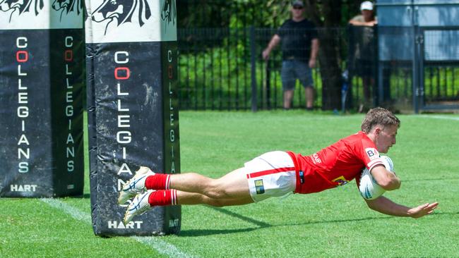 Wesley Pring for the Illawarra Steelers Vs Parramatta Eels at Collegians Sporting Complex, Wollongong, Picture Thomas Lisson