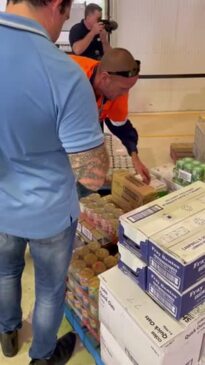 Care packages leave Darwin for flood impacted communities