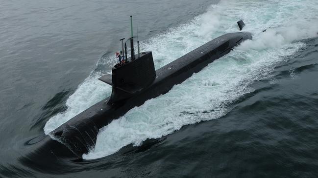 The Japanese Soryu class submarine uses air-independent propulsion technology.