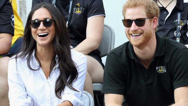 FILE - Prince Harry And Meghan Markle Are Enagaged TORONTO, ON - SEPTEMBER 25:  Prince Harry (R) and Meghan Markle (L) attend a Wheelchair Tennis match during the Invictus Games 2017 at Nathan Philips Square on September 25, 2017 in Toronto, Canada  (Photo by Chris Jackson/Getty Images for the Invictus Games Foundation )