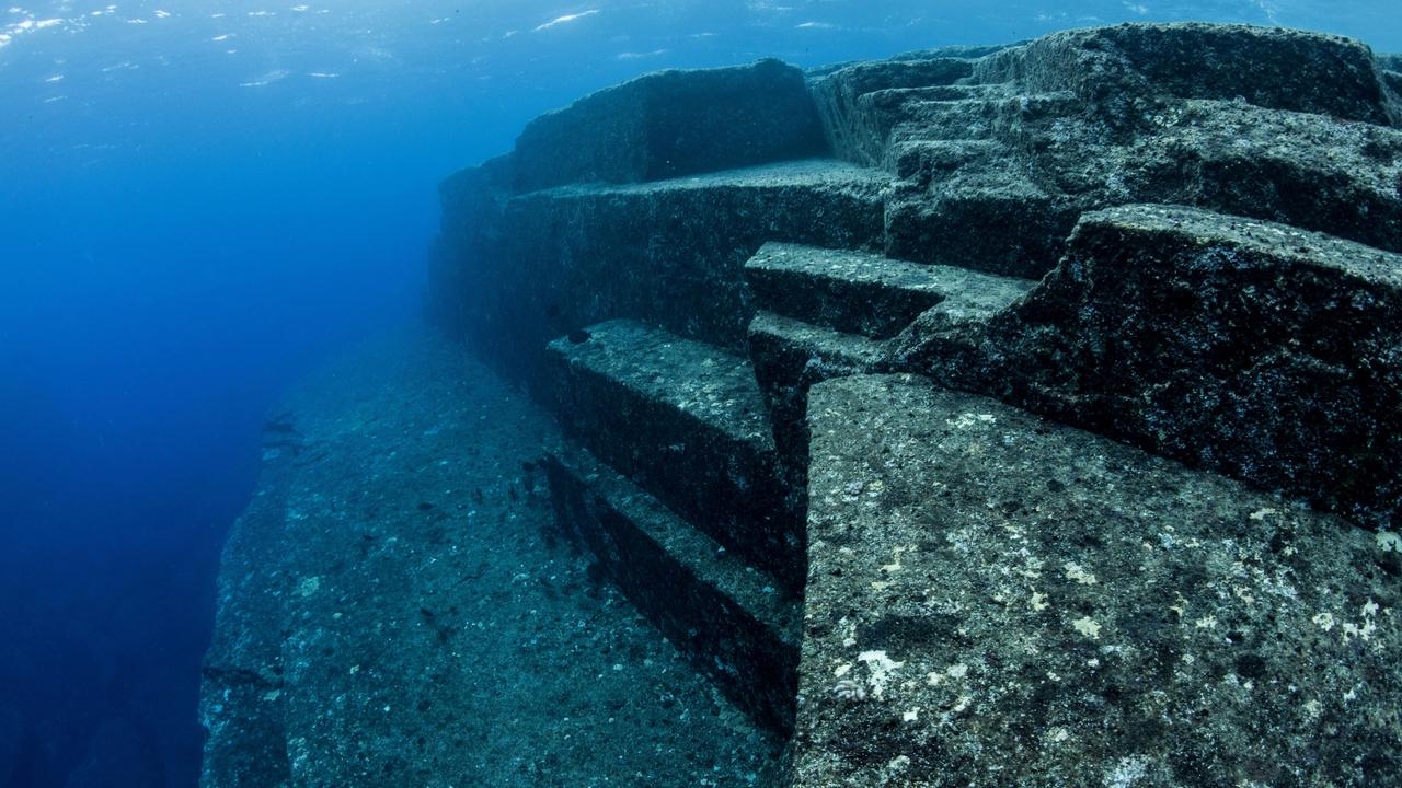 This massive stone formation, featuring sharp steps and smooth terraces, strikingly resembles the remnants of an ancient temple, even though it dates back over 10,000 years. Picture: Alamy