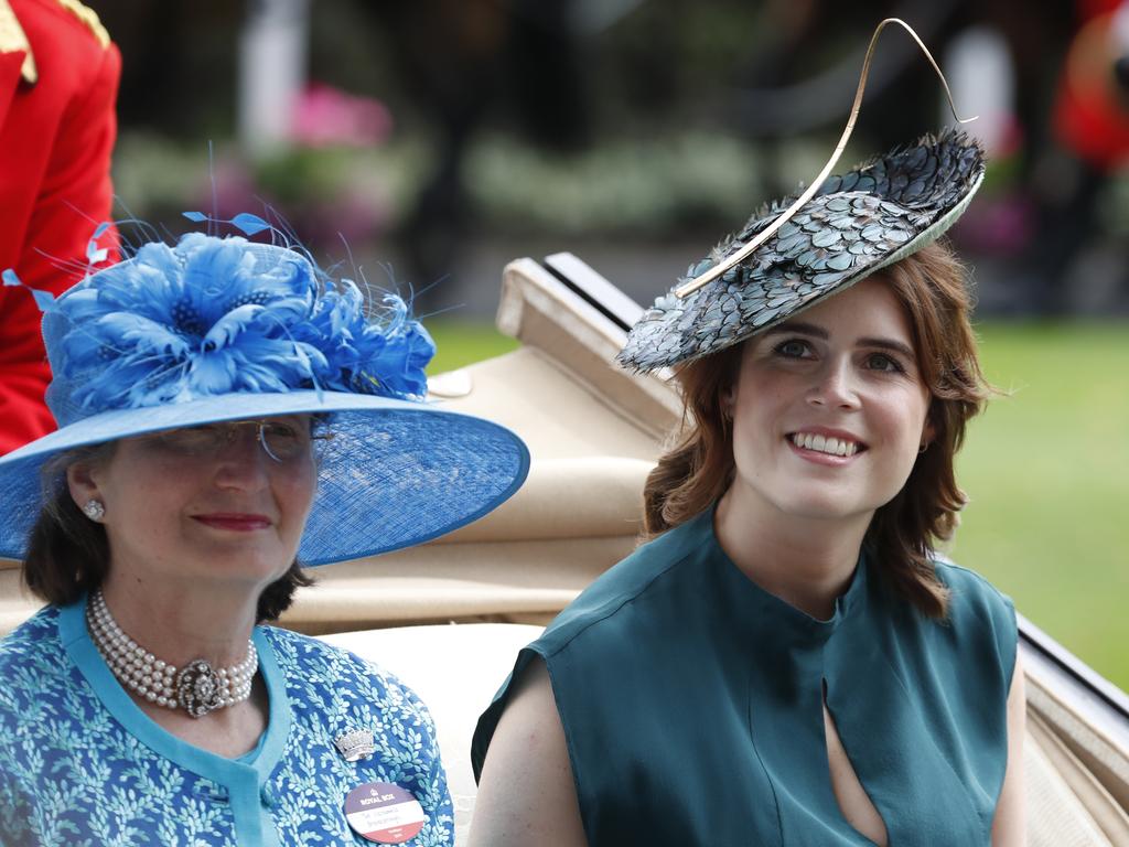 Princess Eugenie at Ascot. Picture: AP