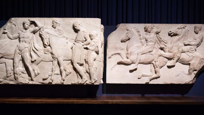 The Parthenon Marbles have landed the ABC in hot water. Picture: AFP