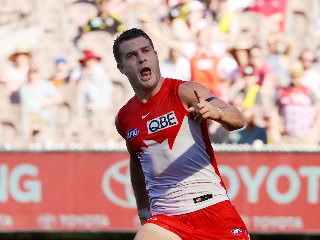 Tom Papley had a day out at the MCG. Picture: Michael Klein