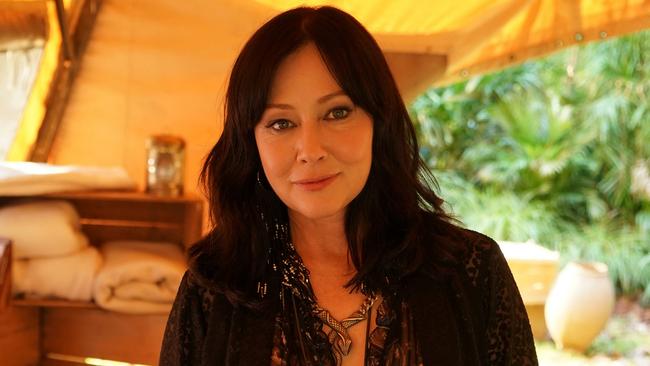 Shannen Doherty in the BH90210 "Reunion" series. Picture: Supplied/Shane Harvey