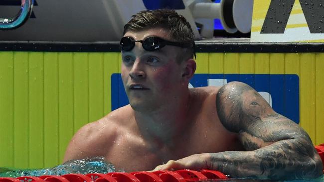 English swimmer Adam Peaty has strongly criticised Sun Yang. Picture: AFP