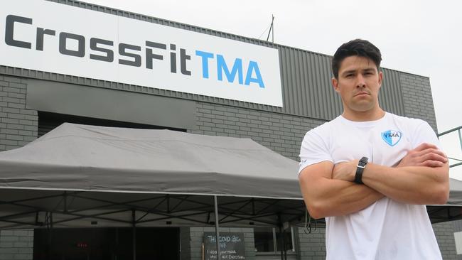 Co-owner of CrossFit TMA Wodonga, Zak Rogers.