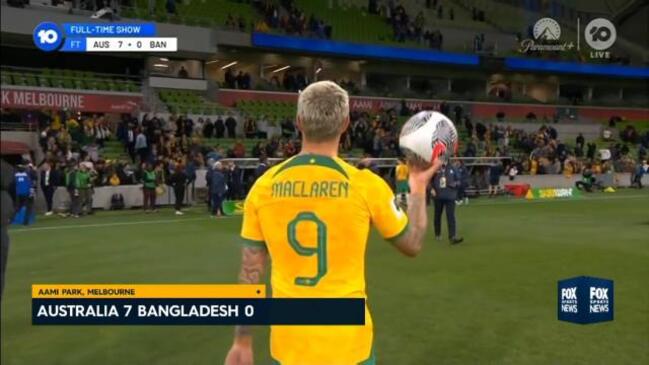 Socceroos hit Bangladesh with seven