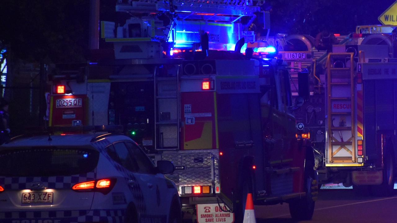 Car into power pole, another two collide on suburban street