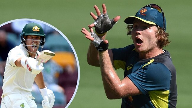 David Warner (inset) will be consulted on who he wants to open with, as Will Pucovski leads the race over Joe Burns.