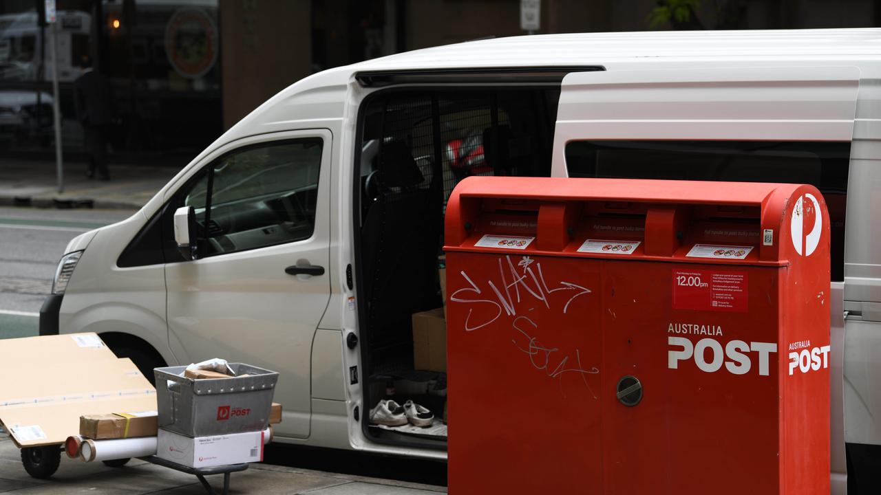 Australia Post will report a full year financial loss this financial year. Picture: NCA NewsWire / Naomi Jellicoe