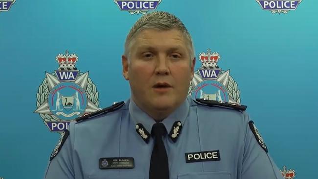 WA Deputy Police Commissioner Col Blanch. Picture: WA Police