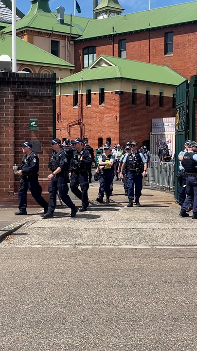 Police briefed at SCG before Oct 7 protests