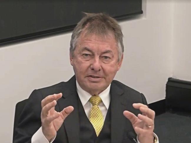 15/05/2023: Walter Sofronoff KC speaking on Day 6 of public hearings of the Australian Capital Territory’s Board of Inquiry into the Criminal Justice System, at the ACT Civil and Administrative Tribunal Canberra