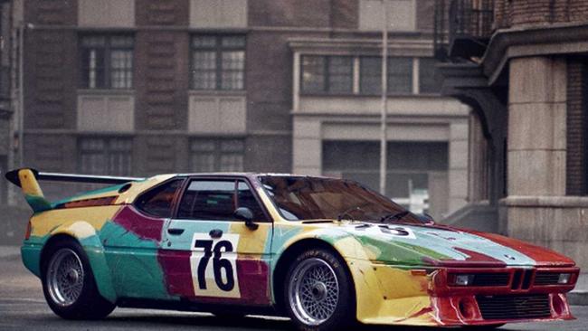 The Andy Warhol BMW M1, painted in just 28 minutes.