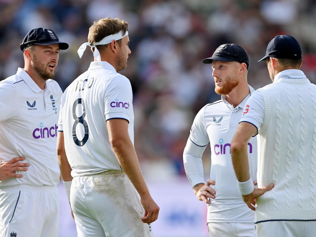 England’s players will know they weren’t far off winning this Test. Picture: Stu Forster/Getty Images