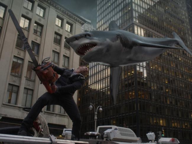 &lt;i&gt;Sharknado 2&lt;/i&gt; promises more bloody battles against the sharks, this time in New York.