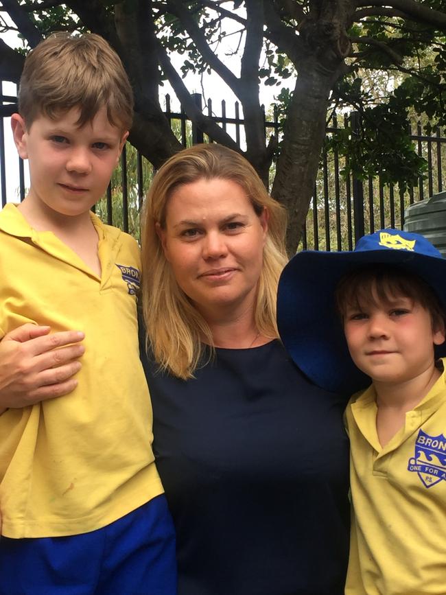 Licia Heath, with her children, Jude and Leo, has warned a major capacity crisis is looming.