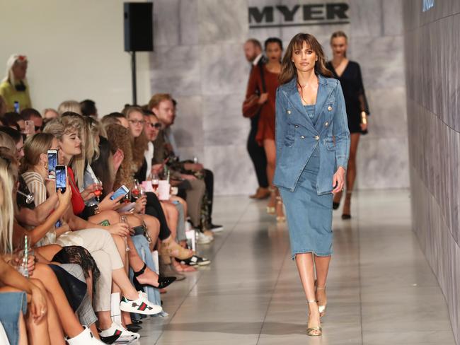 The struggling retailer held a fashion launch to much fanfare in Melbourne earlier this month. Picture: AAP
