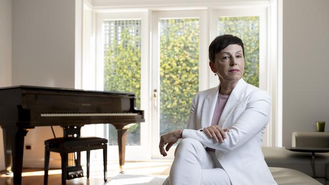 Sophie Galaise was sacked as CEO of the Melbourne Symphony Orchestra after she tried to cancel the performance of a pianist after he spoke on stage about Gaza. She says she has been unfairly treated by the MSO Board. Photograph by Arsineh Houspian.