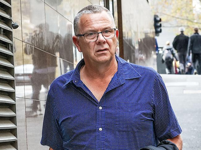 Witness Stephen Harrison gave evidence at the committal for Simiona Tuteru. Picture: NCA NewsWire / Ian Currie