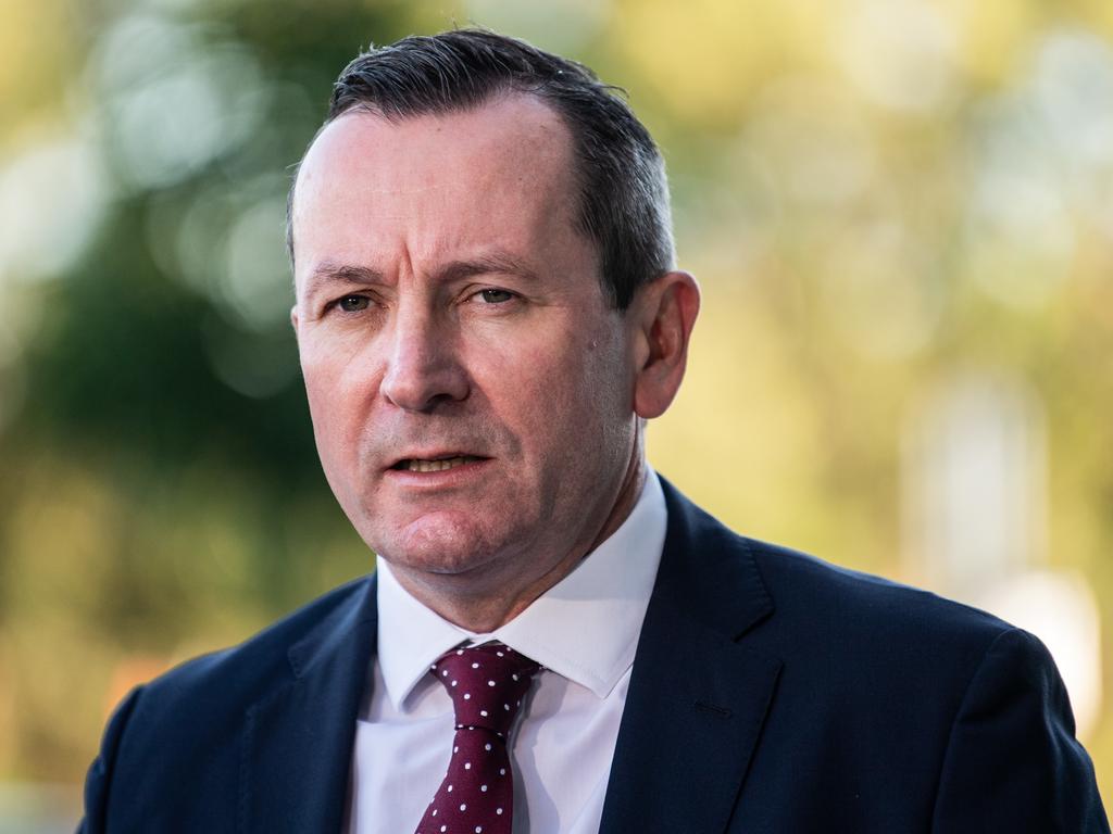 WA Premier Mark McGowan said they are looking into putting school curriculum online. Picture: James Gourley/AAP